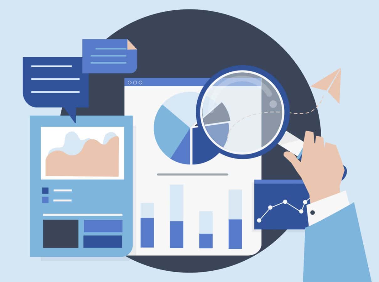Business performance analysis with graphs, วางกลยุทธ์,การตลาดออนไลน์